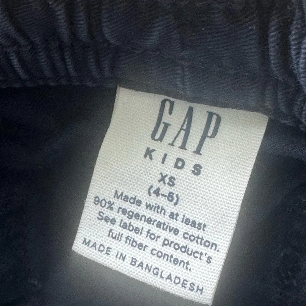 GAP Kids Navy Easy Pull On Shorts XS 4-5 Elastic Waist Cotton Casual navy